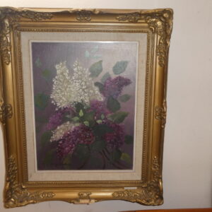 Oljemålning Harry Fredriksson.